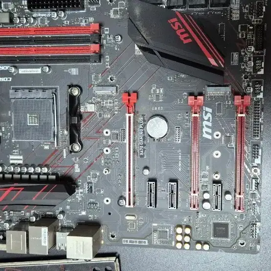 고장난 msi x470 보드 판매합니다