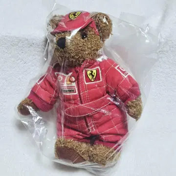 Ferrari 페라리 F1 레이싱 수트 곰 봉제 인형