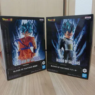 BLOOD OF SAIYANS 손오공 베지터 피규어 세트