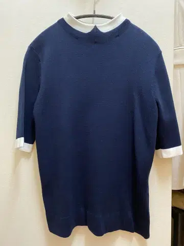 매킨토시 필로소피 하프 슬리브 니트