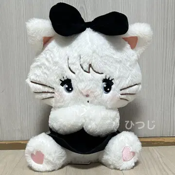 mikko BLACK RIBBON BIG 봉제 인형 무스 미코