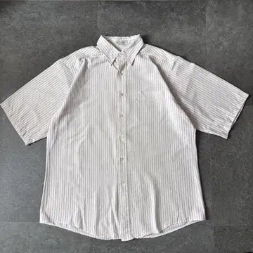 90-00년대 L.L.Bean 스트라이프 반팔 셔츠 L