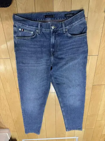 tommy filfiger 테이퍼드 데님 팬츠