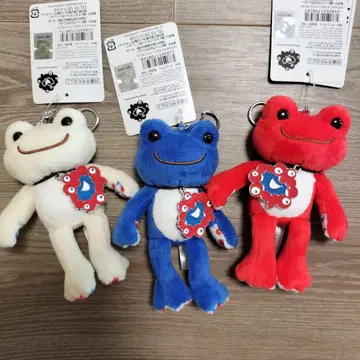 개구리 봉제 인형 키링