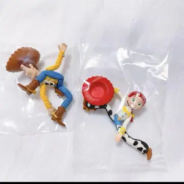 토이스토리 가챠가챠 앤디가 왔다 우디 제시 2개 세트
