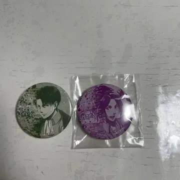 진격의 거인 리바이 한지 캔뱃지 묶음 판매
