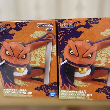 NARUTO-나루토- 질풍전 소프비 피규어 -가마키치- 2개 세트