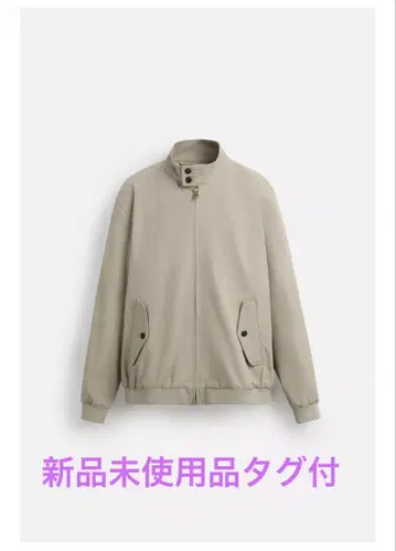 60% 할인! ZARA ORIGINES 베이지 스탠드 카라 자켓