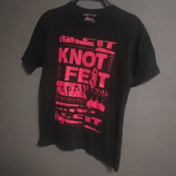 KNOTFEST JAPAN 2014 티셔츠 사이즈 M 슬립낫 구제 의류