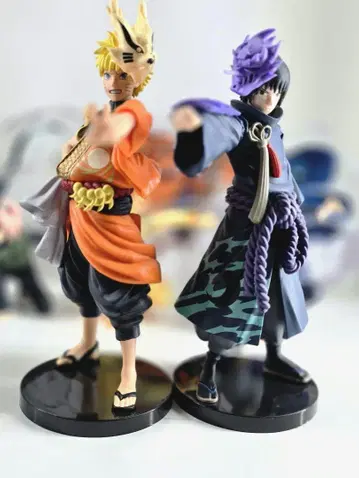 NARUTO 질풍전 20주년 기념 의상 나루토 사스케 피규어 세트 판매