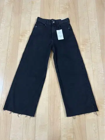 새상품 ZARA 청바지 데님 밑단 컷팅 34