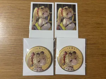 니지산지 캔뱃지 폴라로이드풍 카드 SitR 후쿠오카 공연 호시카와 사라