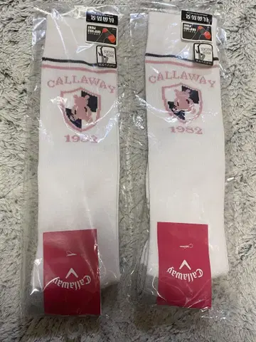 *2족 세트* 캘러웨이 여성용 항균 방취 하이삭스