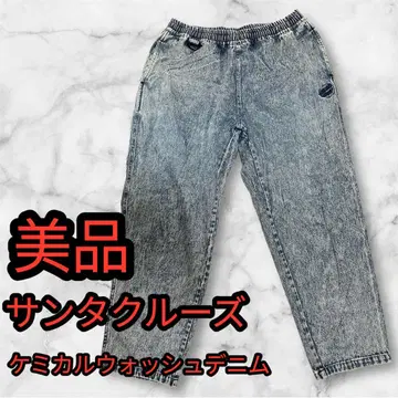 새상품급 산타크루즈 케미컬 워시 데님