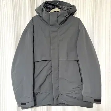 UNIQLO +J 하이브리드 다운 오버사이즈 파카 XL 다크 그린
