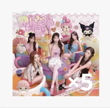 Le Sserafim different 메로크로 포스터 5매