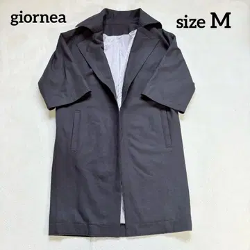 giornea 조르네아 7부 소매 빅 칼라 롱 코트