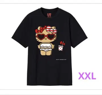 UNIQLO 유니클로 일광화상 키티 T셔츠 UTme XXL