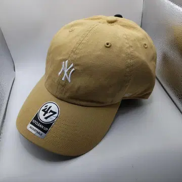 1303 미사용 새상품 47Brand 뉴욕 양키스 겨자색