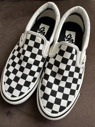 VANS 반스 체커 패턴 슬립온 스니커즈