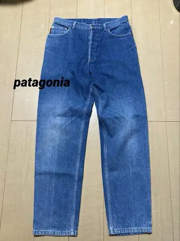 patagonia 데님 버튼 플라이 33인치