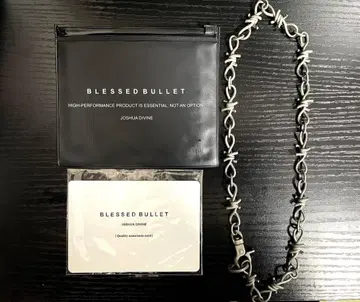 트론 링크 실버 목걸이 BLESSEDBULLET 10mm