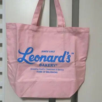 Leonard's Bakery 토트백 핑크