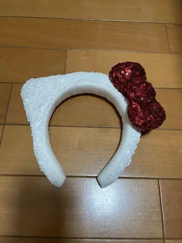 헬로키티 스팽글 머리띠