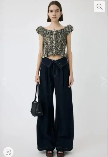 MOUSSY / CORSET DESIGN 배기 데님