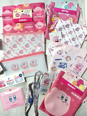 별의 커비 와돌디 메타나이트 데데데 대왕 굿즈 9세트