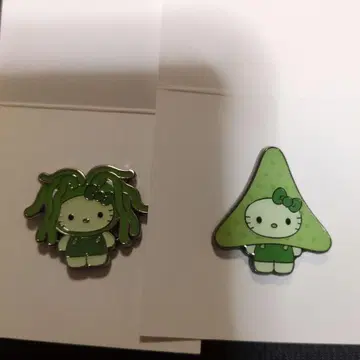 오사카 엑스포 한정 키티 Algae 핀 배지 세트