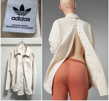 adidas Original 오버사이즈 셔츠 디자인 자켓
