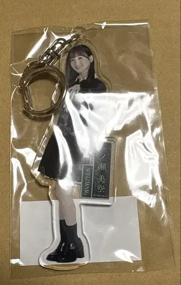 노기자카46 네이블 오렌지 아크릴 키링 [이치노세 미쿠]