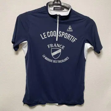 le coq sportif 르꼬끄 반팔 피케 셔츠 남성용 L 네이비