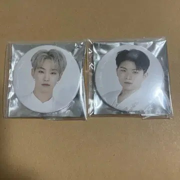 SEVENTEEN 캔뱃지 호시 우지 호우 세트 흩날리는 꽃잎