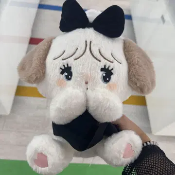 mikko characters BLACK RIBBON 봉제 인형 수플레