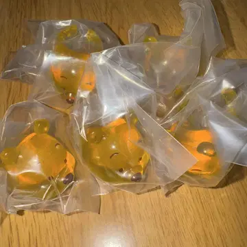 디즈니 캐릭터 패션 반지 로얄클리어 푸우 가챠