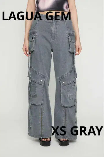 LAGUA GEM WIDE FLARE CARGO 팬츠