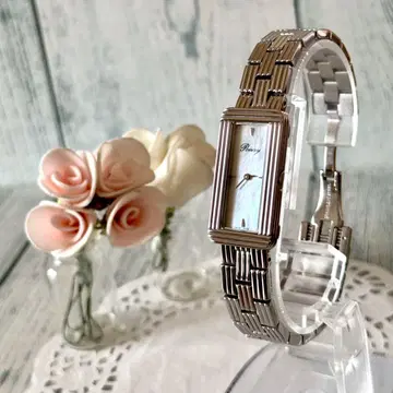 [레어] Poiray 포 손목시계 Ma Baguette 직사각형