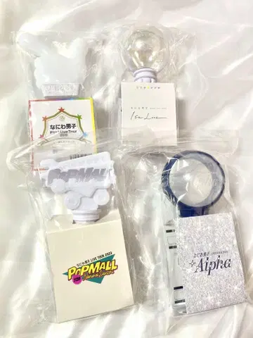 나니와단시 콘서트 응원봉 4세트