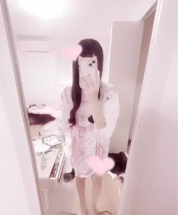 핑크 그래픽 반팔 티셔츠 프리 사이즈