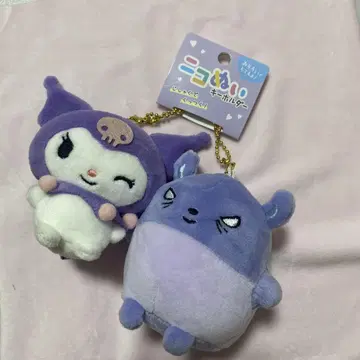 Kuromi, paku 니코모이 키링 봉제 인형 세트