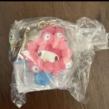 산리오 마이멜로디 엑스포 먝먝 입체 마스코트 키링