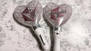 이레귤러 다이스 응원봉 하트