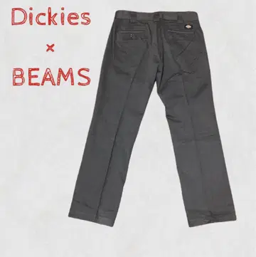 Dickies x BEAMS 별주 워크 팬츠 슬랙스