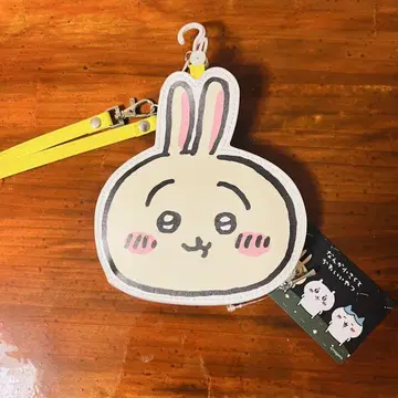 [미사용품 택 포함] 치이카와 다이컷 패스 케이스 토끼