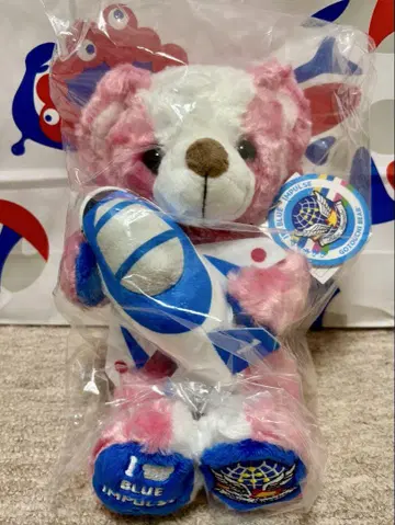 한정판 지역 한정 베어 블루 임펄스 핑크색 봉제인형 새상품