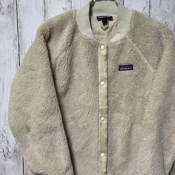 patagonia 플리스 자켓 크림