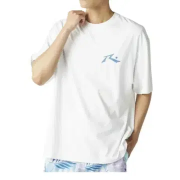 RUSTY 남성용 TT 반소매 티셔츠 (WHT) M