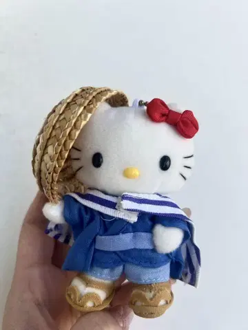 초레어 헬로키티 지역 한정 키티 봉제 인형 마스코트 조슈 한정 군마